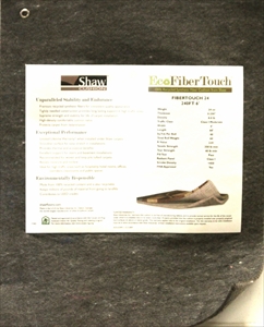 Commercial-Residential Padding FiberTouch 24 OZ 6' Pad
